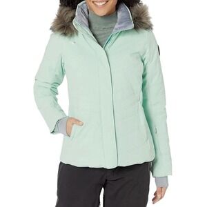 Obermeyer Tuscany Elite Ski Jacket Women Waterproof‎ Ski Jacket Sz 10 Mint To Be